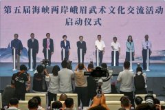 第五届海峡两岸峨眉武术文化交流活动乐山举行