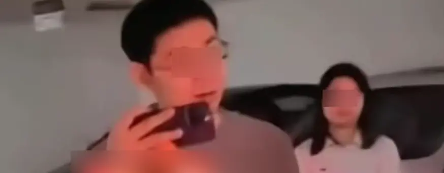 霸占车位的干部彭某曦 她的男朋友很关键