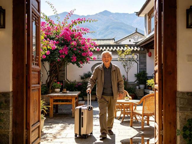 退休金4200，大理旅居20天，回来后我直接退群
